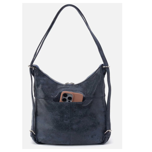 Hobo Bags - Merrin Convertible Backpack - Indigo Sky
