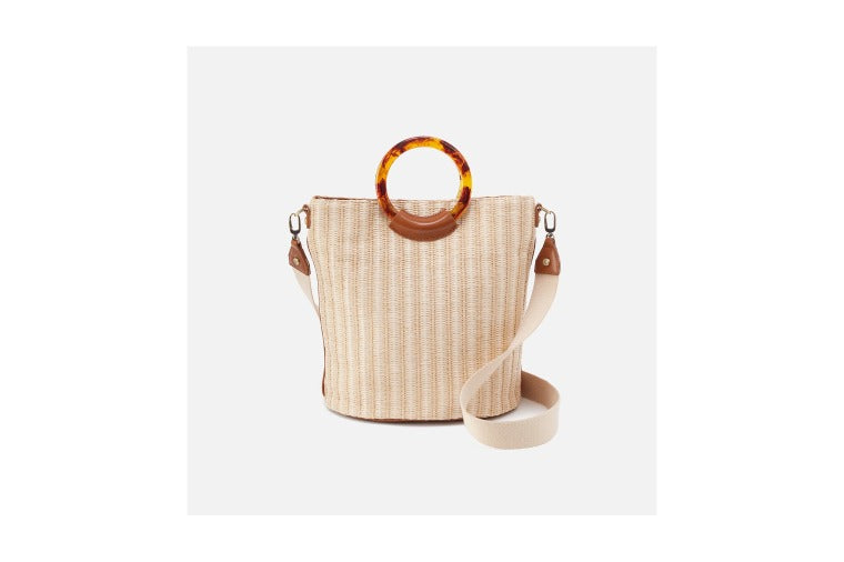 Hobo Bags - Sheila Bucket - Soft Straw