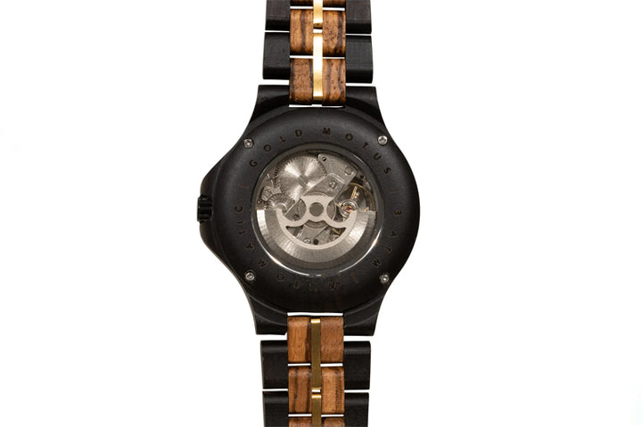 Hot & Tot - Gold Motus Wood Watch