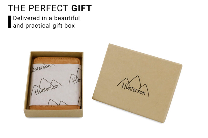 Hunterson Magic Coin Wallet - Cognac