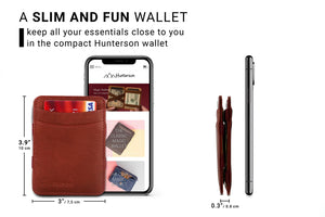 Hunterson Magic Wallet - Burgundy