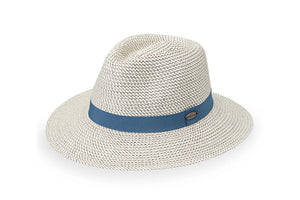 Wallaroo Hat Company - Charlie Ivory/ Dusty Blue Hat