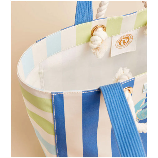 Overboard Stripe Beach Tote