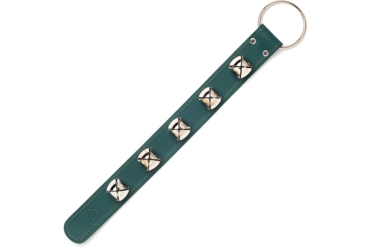 Bevin Bells Sleigh Bell Strap - Green