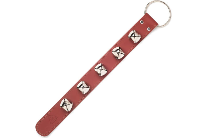 Bevin Bells Sleigh Bell Strap - Red