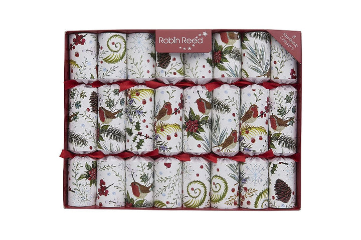 Robin Reed - Festive Foliage Crackers - Box of 8