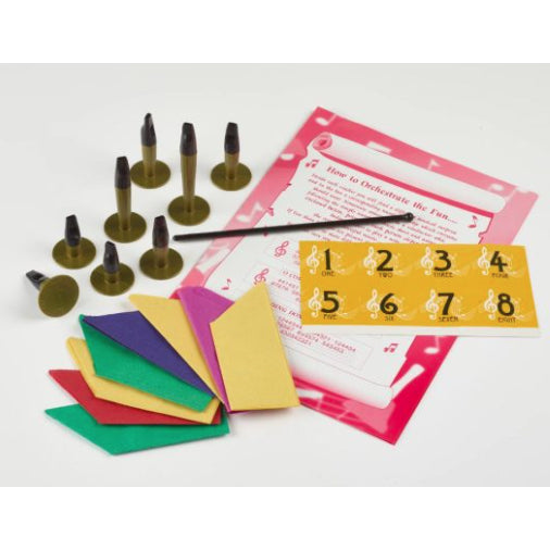 Robin Reed 10" Christmas Crackers, Musical Whistles - Box of 8