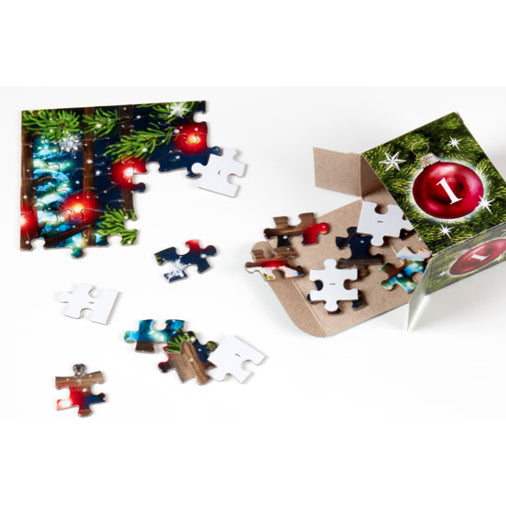 Jigsaw Puzzle Advent Calendar 1000 Pieces - The Inn at Christmas