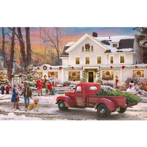 Jigsaw Puzzle Advent Calendar 1000 Pieces - The Inn at Christmas