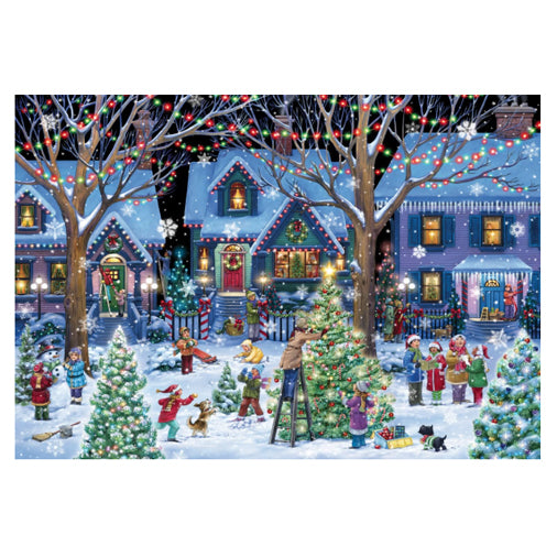 Advent Calendar Jigsaw Puzzle 1000 Pieces - Christmas Cheer