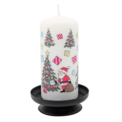 Christmas Trees Mini Pillar 5" Candle