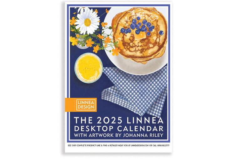 Linnea 2025 Poster Calendar 11x14 The Bowerbird
