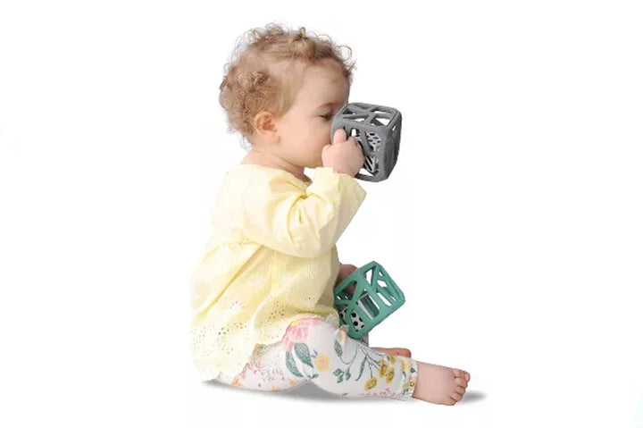 Munch Mitt Chew Cube - Grey