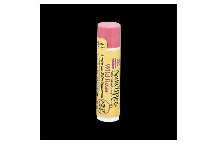 Naked Bee Orange Blossom Honey Tinted Lip Balm in Wild Rose