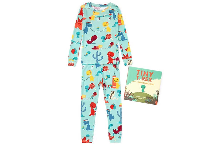 Tiny TRex and the Impossible Hug Book and Pajama Set