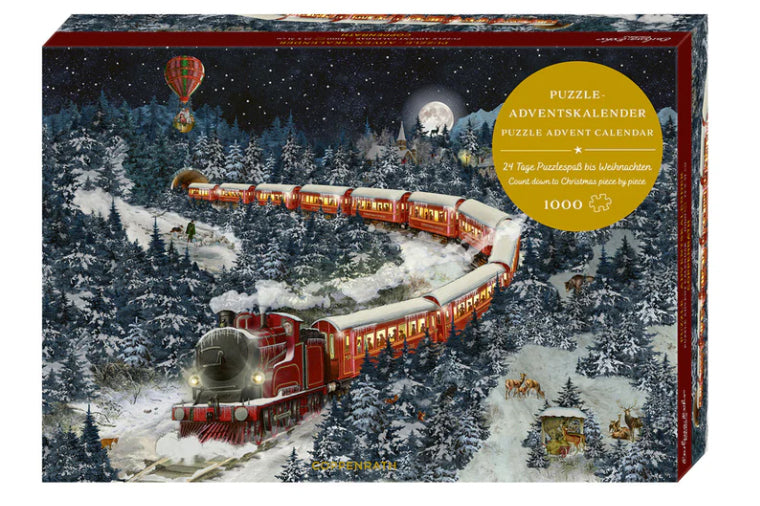 Alison Gardiner - Magical Winter Express Jigsaw Puzzle Advent Calendar