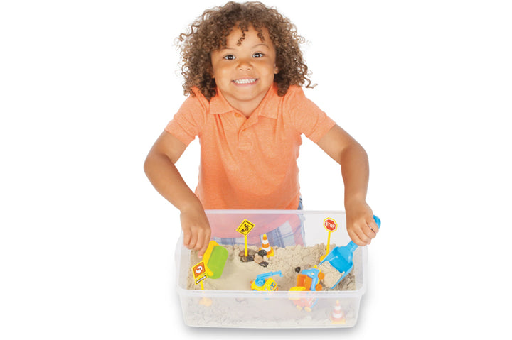 Construction Sensory Bin