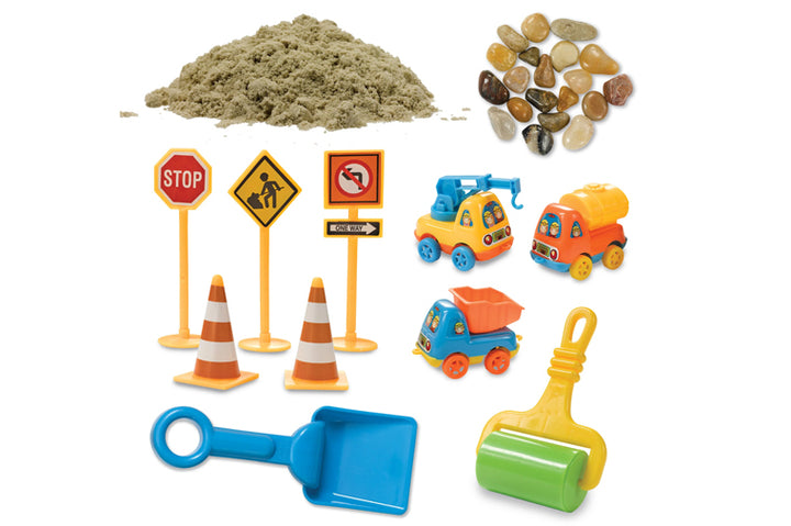 Construction Sensory Bin