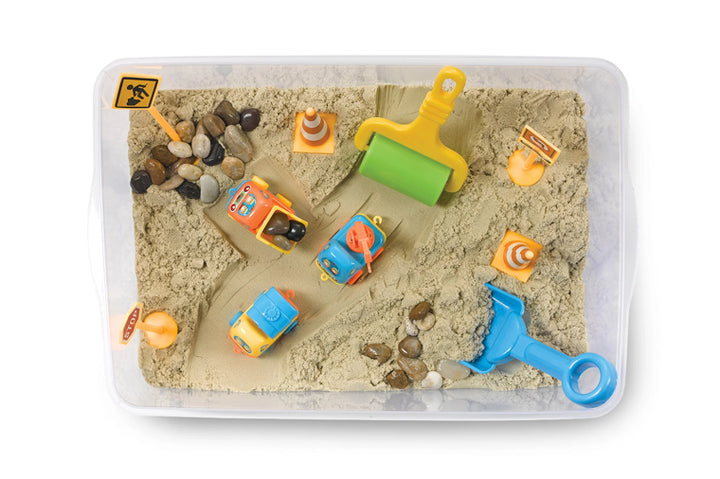 Construction Sensory Bin