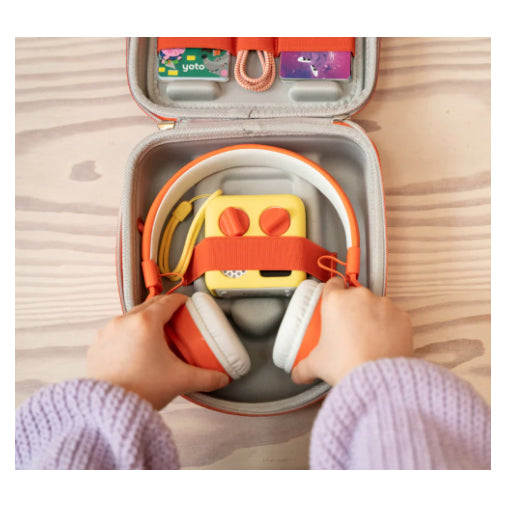 Yoto Mini Travel Case- Fruit Punch Orange