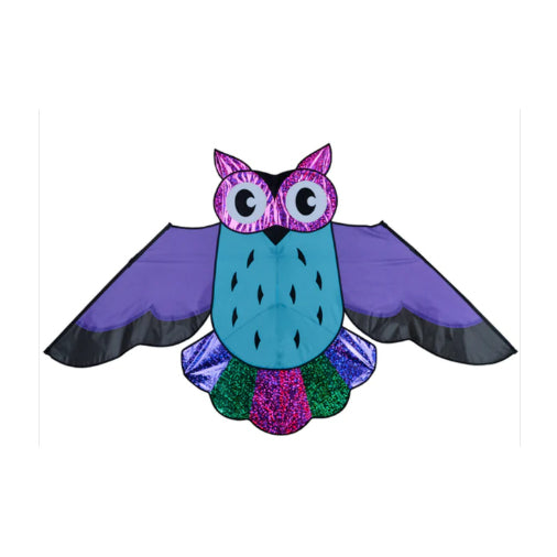 Purple Holographic Owl Kite