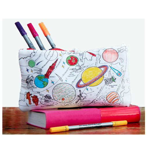 Doodle Space Pencil Case