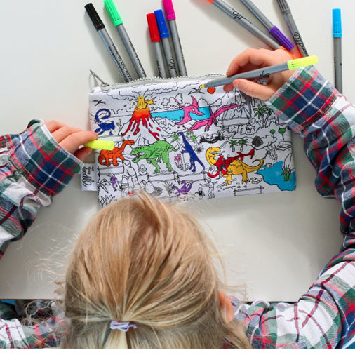 Doodle Dinosaurs Pencil Case
