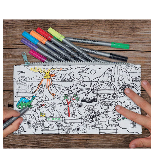 Doodle Dinosaurs Pencil Case