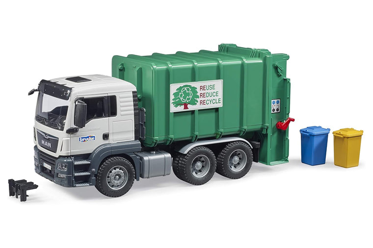 Bruder - Rear Loading Garbage Truck