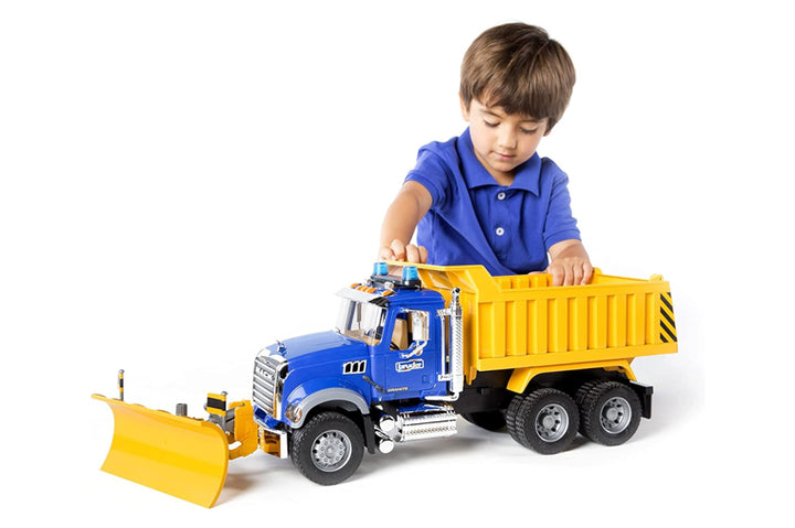 Bruder - MACK Dump Truck with Plow