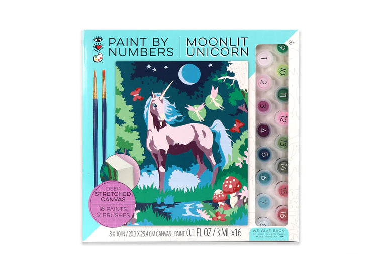 iHeart Art Moonlit Unicorn Paint by Numbers