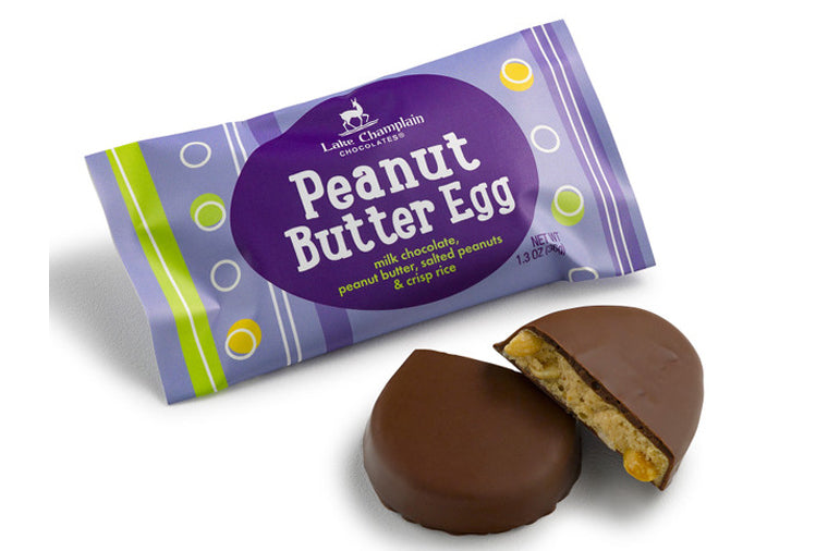 Crunchy Peanut Butter Egg - Lake Champlain
