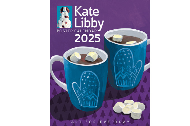 Art for Everyday Kate Libby 2025 Poster Calendar 11x14 The Bowerbird