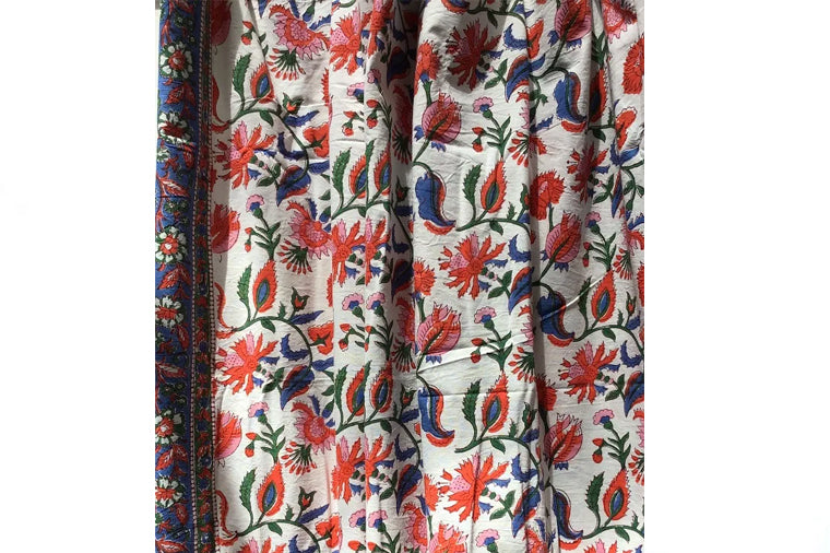 Chamoli Flower Shower Curtain