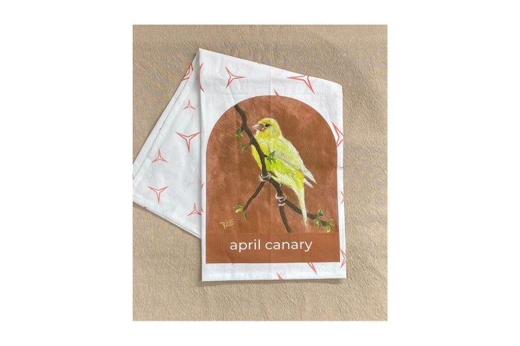 Patti Clancy - April Canary Towel