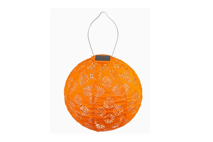 Allsop -  Stella Brights 12" Globe Solar Lantern - Clementine
