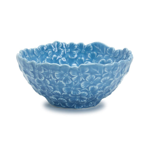 Blue Hydrangea Set of 3 Tidbit Bowls