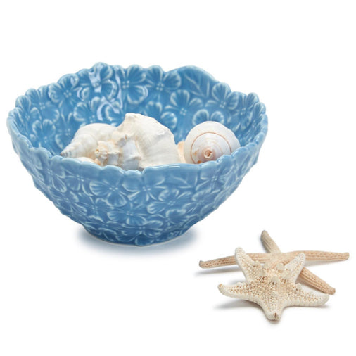 Blue Hydrangea Set of 3 Tidbit Bowls