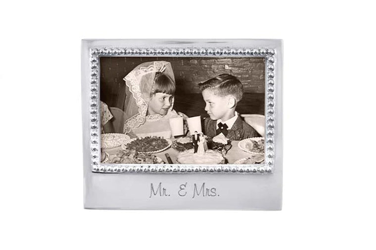 Mr. & Mrs. 4x6 Frame - Mariposa