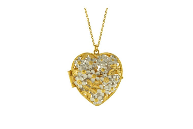 Alex Monroe - Posy Bloom Bee Locket