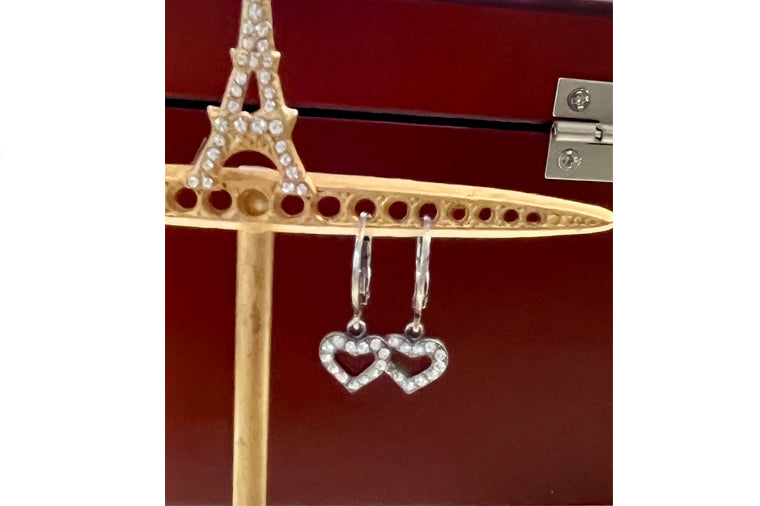 Grace Silver Earrings - La Vie Parisienne