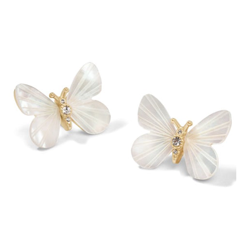 Spartina: Mother of Pearl Monarch Earrings