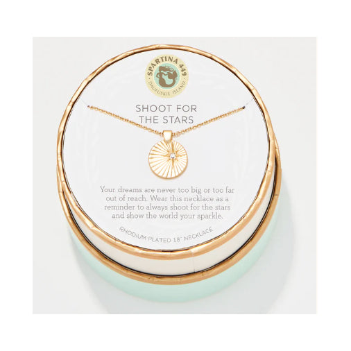 Spartina: Shoot For The Stars/Star Medallion- Gold