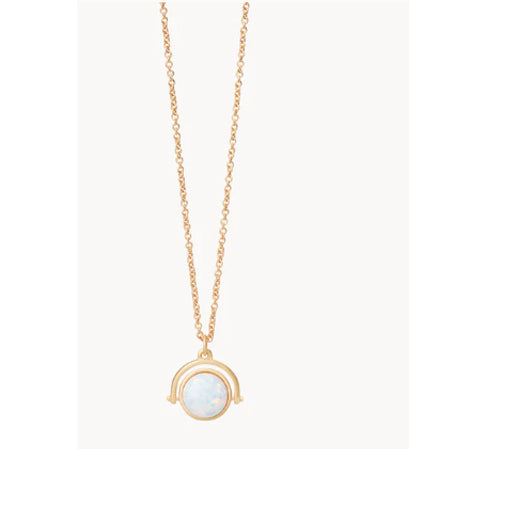 Spartina: To The Moon Back Reversible Necklace- Gold