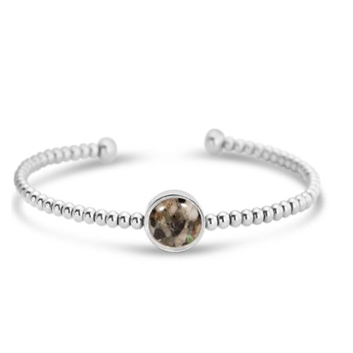 Dune - Silver Beaded Cuff - Hawks Nest Beach
