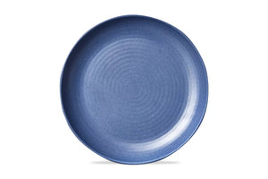 Blue Denim Brooklyn Melamine Plate - TAG