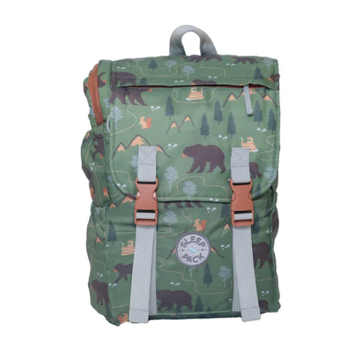 Camping Bears Trail: Sleep-N-Pack: Packable Sleeping Bag