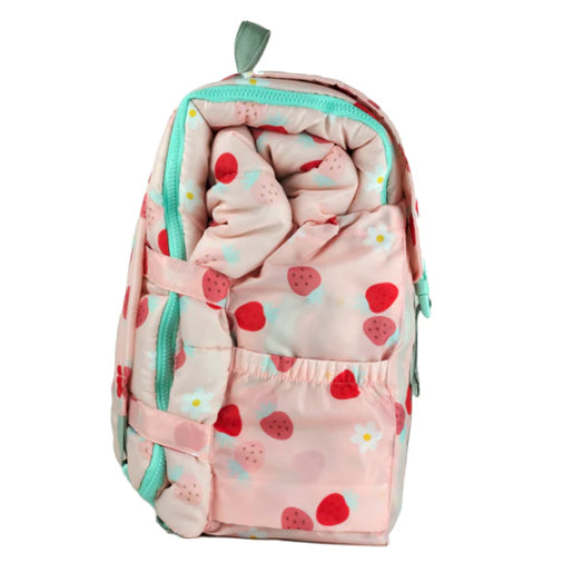 Strawberries & Daisies Sleep-N-Pack: Packable Sleeping Bag