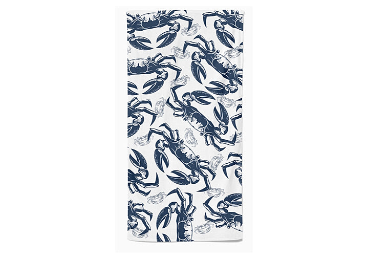 Salt n Rays -Nautical Crab UPF 50+ Wrap/ Towel