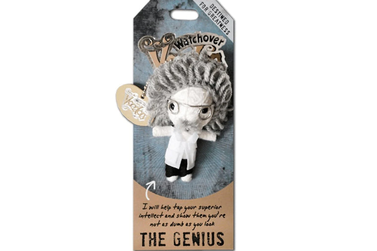 Genius Voodoo Doll Keychain